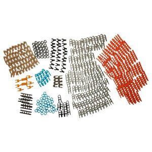 K'NEX Connectors 350 Clip End Spacers Ball Socket Pieces K'nex Parts Mixed Lot